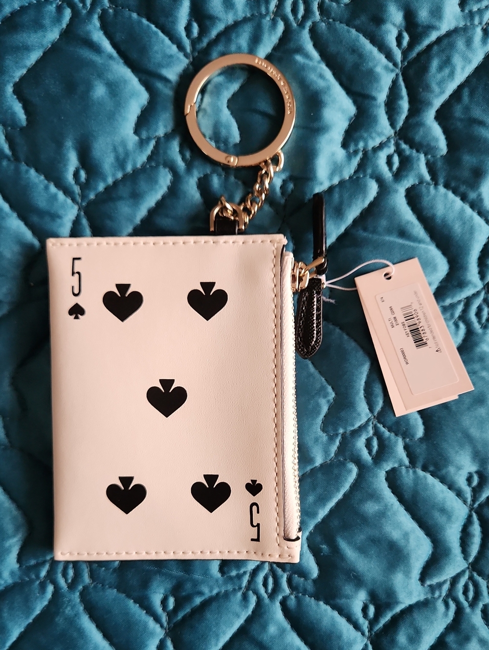 Kate Spade NWT Lucky Draw Key & Money Holder